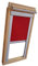 Hochwertiges Verdunkelungsrollo Rollo mit Seitenschienen für Velux DKL-EP GGL,GPL,GHL,GTL 406 weinrot // Verdunkelungsrollo/Verdunkelungs-Rollo/Fensterrollo