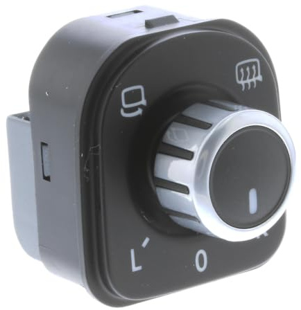 VEMO Schalter, Spiegelverstellung V10-73-0273 | Kompatibel mit: SEAT ALHAMBRA, VW CC B7, EOS, GOLF PLUS V, GOLF VI, GOLF VI Cabriolet, GOLF VI Variant, PASSAT ALLTRACK B7