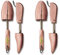 Woodlore Shoe Trees for Men 2 - Pack Of Men's Adjustable Aromatic Red Cedar Shoe Trees (for 2 pairs of shoes) - MADE IN USA