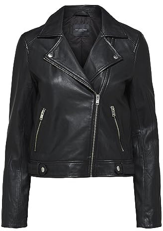 SELECTED FEMME Female Lederjacke Classic