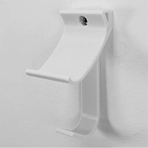 Wandhalterung für Google Stadia Controller, mit Kopfhörer-Halterung, Weiß