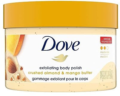 Dove Peeling-Peeling-Körperpolitur, Mandel und Mangobutter, 310 ml