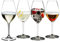 RIEDEL Mixing Champagner Set, 4er Set, klares Kristallglas, maschinell gefertigt