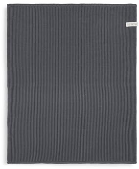 KNIT FACTORY - Morres Premium Strick-Badmatte - Anthrazit - 60x50 cm
