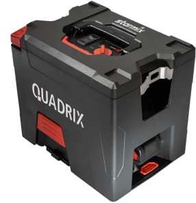 Starmix Akkusauger Quadrix L 18V (ohne Akkupack/Ladegerät), Leichter und kompakter Sauger für mobilen Einsatz (18 V, 7,5 L)