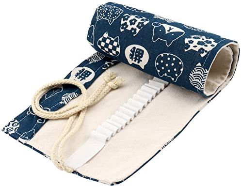 DOITEM 48 Löcher Verpackungshalter Bleistift Wrap Kasten Bleistifthalter für Künstler, Schule, Tier