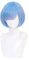 ydound Anime Coser Wig Perücke Cosplay von Rem, Cosplay Perücke für Perücke, Cosplay Bob Anime Bob Anime Shorts (Farbe: REM)