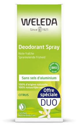 Weleda Citrus-Deodorant, 2 x 100 ml