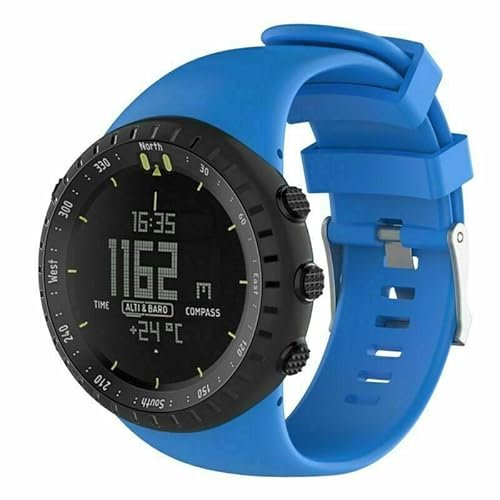 Strap-it Suunto Core Silikonarmband (Blau)