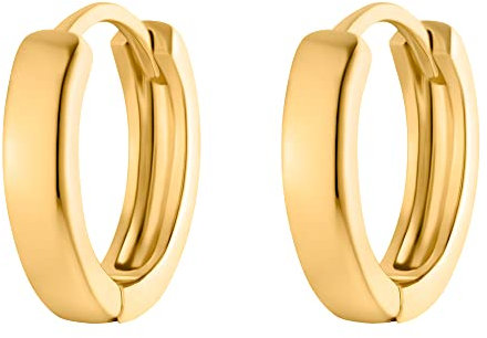 Heideman Ohrringe Herren Adam aus Edelstahl gold farbend Ohrstecker für Männer