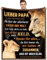 G-dake Geschenke für Papa Vater Geburtstag Geburtstagsgeschenk von Tochter Sohn Geschenkideen für Vatertagsgeschenk Weihnachten Erntedank, Papa Decke mit Spruch Kuscheldecke Flauschig 150x200cm