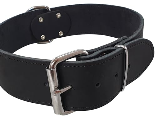 Nobby 80935-05 Halsband TABIL extra breit schwarz 75 cm (59-69 cm), 50 mm
