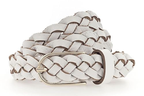 Vanzetti Braided Women's Belt W80 White