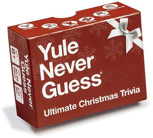 Yule Never Guess Weihnachts-Trivia-Kartenspiel