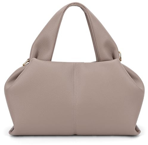 Juoxeepy Crossbody-Tasche Geldbörse Satchel Handtasche für Frauen Schultertasche Chic Dumpling Cloud Bag Clutch Geldbörse, GRAU