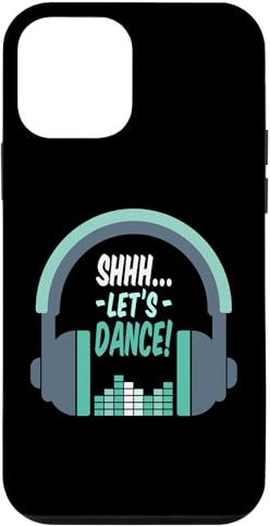 Hülle für iPhone 12 mini Shhh... Let's Dance Disco Silent Disco Kopfhörer