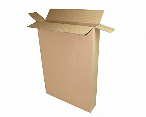 VEPATIM Faltkarton 500x100x700mm 1-wellig Dickwelle braun