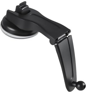 BFLKY Soporte de ventosa en T con junta de cabeza esférica de 17 mm para dispositivos electrónicos, sujeción firme y no obstructiva