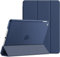 JNS Funda para iPad Air de 2ª generación 2014, A1566 A1567, funda delgada inteligente con parte trasera translúcida, iPad Air 2. (azul)