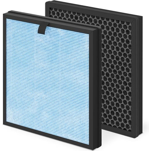 AP303 AP304 Ersatzfilter, kompatibel mit Dayette & Freshdew Luftreiniger AP303/AP304, H14 HEPA-Filter mit Aktivkohle, 2 Stück (Wildfire Filter)