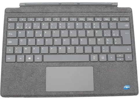 SIMPLETEK - Teclado compatible con Microsoft Surface Pro 3-7 - AZERTY francés, retroiluminado | Teclado retroiluminado, no RGB | Negro (Reacondicionado)