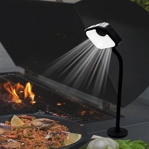 BBQ Grill Lights for Outdoor Grill, Magnetic Grill Lights Rechargeable Ultra-Bright BBQ Grill Lights for Grill (Valentines Day Grilling Gifts)