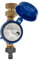tecuro Zapfhahnzähler - Wasserzähler, 1 Zoll - 130 mm - DN 20, Q³ 2,5 m³/h bis 30°C, mit Schutzkappe DVGW, WRAS, 6 Jahre Eichlaufzeit