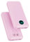 Batterie Externe 26800mAh avec Câbles, PD 25W QC4.0 Charge Rapide Power Bank USB C Chargeur Portable avec 5 Sorties, Affichage LCD Batterie Portable pour iPhone 16/15/14, Samsung Huawei - Rose