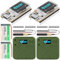 2 Pack ESP32 LoRa V3 Development Board with 863-928MHz Antennas + 3000mAh Battery + Meshtastic Case, ESP32-S3 CP2102 Integrated WiFi Bluetooth OLED Display for Arduino LoRaWAN IOT (N32 Version, Green)