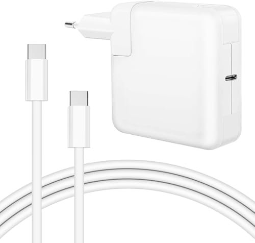 Mac Book Ladekabel, 96W USB C Ladegerät mit 2M USB C zu C Kabel für MacBook Pro 16/14/13'', MacBook Air 13/15'' (2022~2025), iPad Pro 13/12.9/11 Zoll, M1 M2 M3 M4