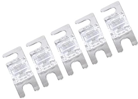 Oshhni 5 Stück ANL Flachsicherungen für Fahrzeuge, 80A