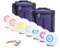 6-14 Inch Crystal Singing Bowl Set For Meditation Yoga Sound Healing Chakra Cleansing With Suede Activator Or Rubber Mallet(Size:12inch,Color:440hz)