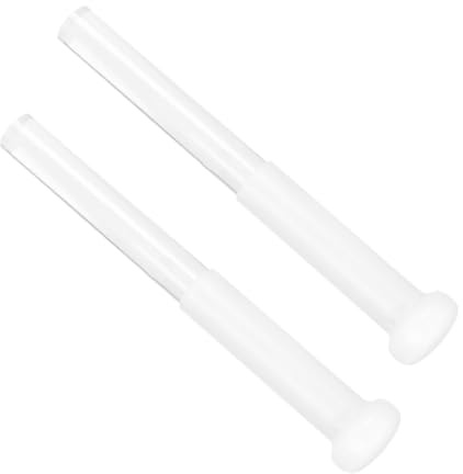 WHAMVOX 2pcs Crystal Wand Singing Bowl Strikers Acrylic Sound Bowl Striking Bar Mallet Meditation Yoga Accessories