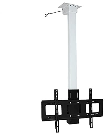 GHHVFEC Soporte de TV, Soporte de Pared para TV, Soporte de Techo motorizado, para televisores Planos y curvos de 32 a 75 Pulgadas de hasta 50 kg, Varios Patrones, B