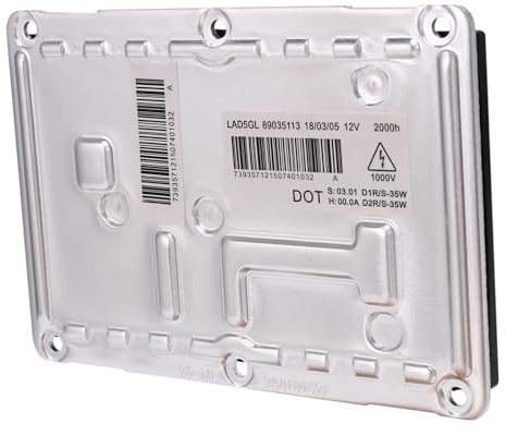 Ballast De Phare Xénon HID Compatible avec pour A4 S4 B6 D1S D2S, 4 Broches 12V HID, Ballast De Phare Au Xénon, Unité Commande LAD5GL