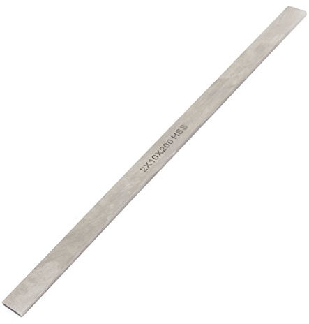 sourcing map Drehmaschinen HSS Fräsen Schneiden Bohrstange Bit Werkzeug 2mm x 10mm x 200mm