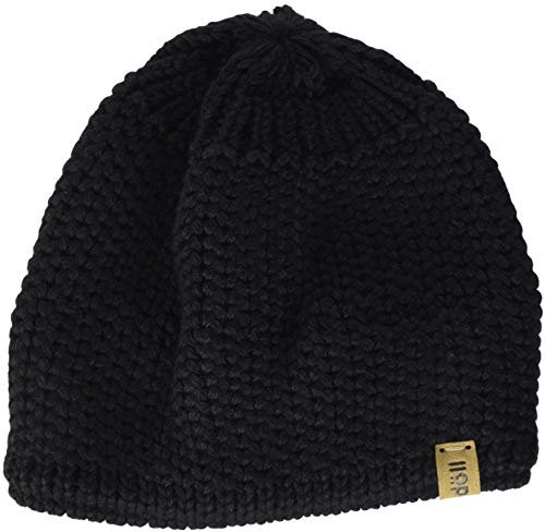 Döll Jungen Topfmütze Strick Mütze, Schwarz (Caviar 1010), 51