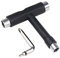 Accessotech T-Tool Schraubenschlüssel mit Inbusschlüssel-, All-in-1 Multifunktions-Werkzeug, für Skateboards, Scooter Roller/Skateboard/Longboard-Typ