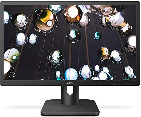 AOC 27E1H Monitor Full HD de 27 pulgadas, 1920 x 1080, panel IPS, 5ms, sin parpadeo, HDMI/VGA, compatible con VESA, EPEAT Silver, EnergyStar