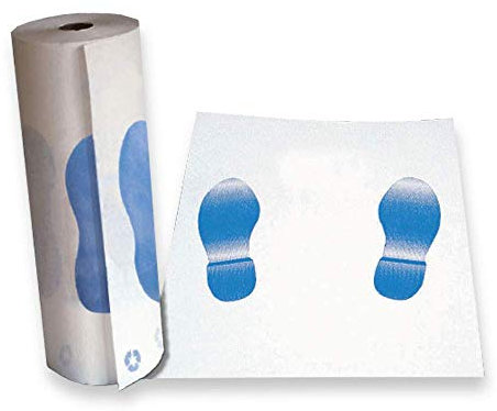 TECHMAX Protège Tapis Voiture jetable Rouleau de 250