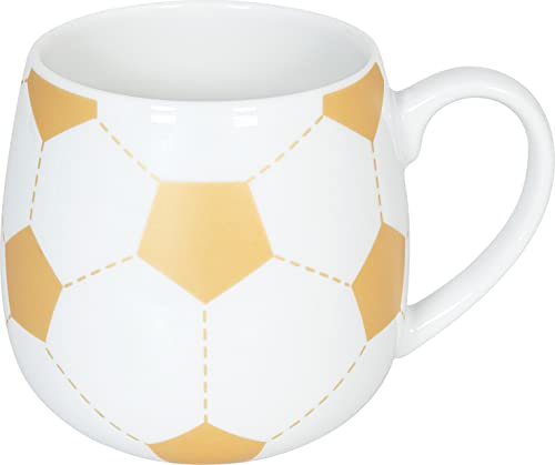 Könitz Kuschelbecher Fussball Gold