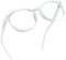 LifeArt Blue Light Blocking Glasses, Computer Reading Glasses, Gaming Glasses, TV Glasses for Women Men, Anti Glare (Clear, 0.75 Magnification)