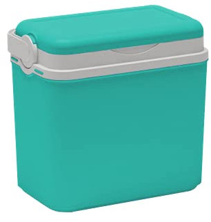Kühlbox | Passive Kühlbox | Kühltaschen aus Kunststoff mit polystyrol thermische Isolierung (10 L, Türkis)