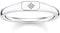 Thomas Sabo Damen Ring Siegelring Stern 925 Sterling Silber TR2314-051-14