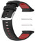 Huabao Armband Kompatibel mit Polar Vantage v2,Verstellbares Silikon Sport Strap Ersatzband für Polar Vantage v2 Smart Watch (Schwarz Rot)