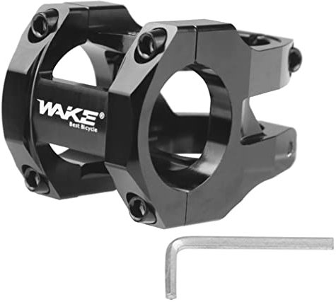 CYSKY 31.8 Vorbau 35mm 45mm MTB Vorbau Mountainbike Vorbau Riser Lenker Kurzer Vorbau für die meisten Rennrad Vorbau, MTB Vorbau, BMX Vorbau, Fahrrad Vorbau (45mm, Schwarz)