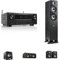 Denon AVR-X2800HDAB 7.2-Kanal AV-Receiver, HiFi Verstärker mit Dolby Atmos, DTS:X und Polk Signature 5.1 Lautsprecher Set