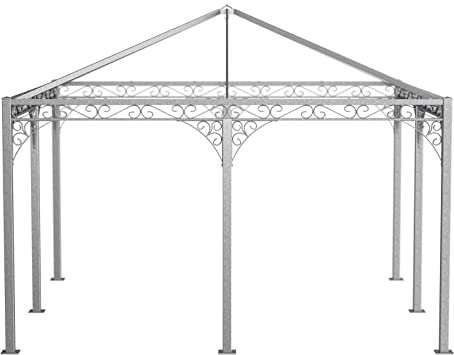 ELEO Pavillon Palermo, verzinkt, 4x4 m, feuerverzinkt