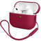 Kompatibel mit Airpods Pro 2 Generation Hülle 2022, Mocarheri Ultra-dünnes, Silikon Stoßfeste Weiches Schutzhülle für Airpods Pro 2, Voller Schutz für Airpods Pro 2 Case Cover (Weinrot)