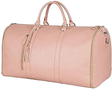 Travelite Große Reisetasche Größe Sporttasche Reisetasche für Damen Nassfach Tasche für Sport Fitness & Reisen Trainingstasche Gym Bag Praktische Reisetasche für Urlaub und Sport (Rose, 20.5X12.5IN)